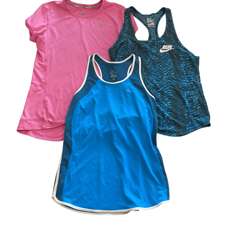 Nike Womens Dri Fit Tops Small Lot of 3